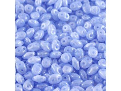 Superduo modrý opál