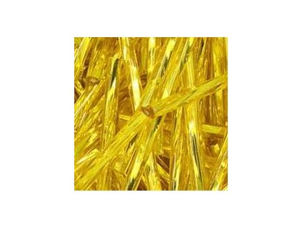 Trubičky kroucené 15 mm žluté