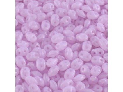 Superduo světle fialový opál