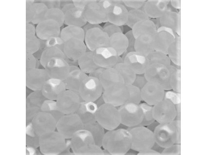 Ohňovky 6 mm čiré matné