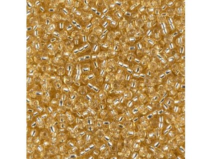 MSB 15/0 Silver Lined Lt. Gold