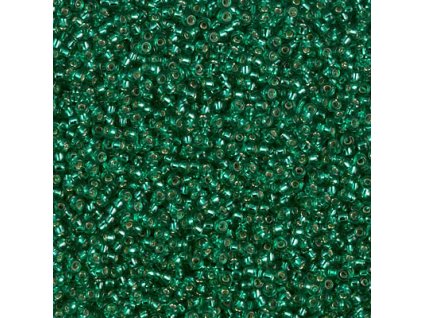 MSB 15/0 Emerald Silver Lined