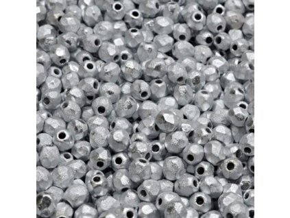 Ohňovky 4 mm stříbrné leptané