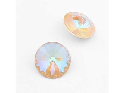 Swarovski® rivoli 14 mm Crystal Ivory DeLite