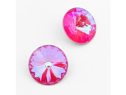 Swarovski® rivoli 14 mm Crystal Lotus Pink DeLite
