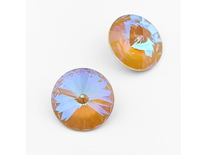 Swarovski® rivoli 14 mm Crystal Ochre DeLite
