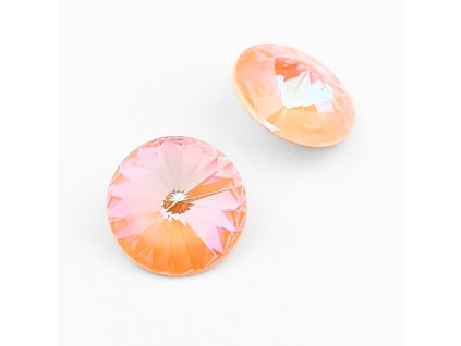 Swarovski® rivoli 14 mm Crystal Peach DeLite