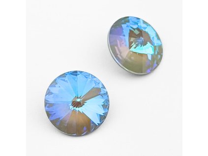 Swarovski® rivoli 14 mm Crystal Serene Gray DeLite
