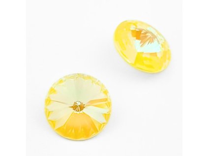 Swarovski® rivoli 14 mm Crystal Sunshine DeLite
