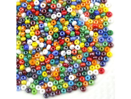 Preciosa rokajl 9/0 mix barevný