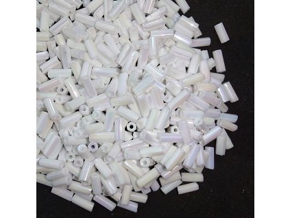 Preciosa rokajl sekaný bílý AB