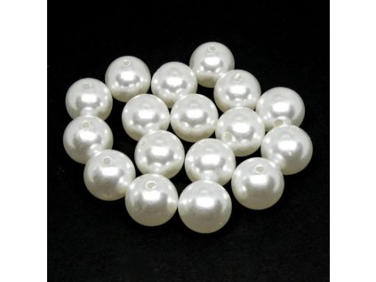plastová perla 16 mm
