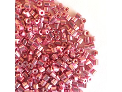 Preciosa rokajl sekaný růžový metal.