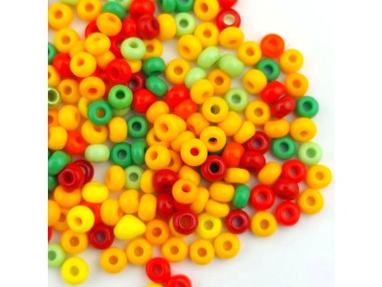 Preciosa rokajl 8/0 mix jarní