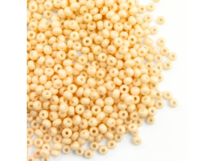 Preciosa rokajl 11/0 krémový