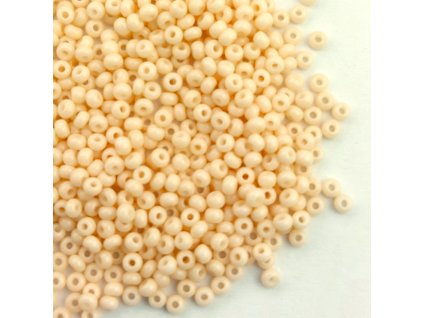 Preciosa rokajl 11/0 krémový