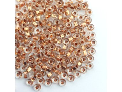 Preciosa rokajl 6/0 čirý měděný průtah