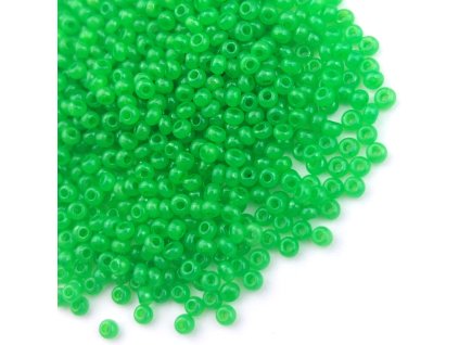 Preciosa rokajl 11/0 sv. zelený
