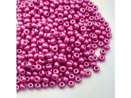 Preciosa rokajl 8/0 fialovorůžový
