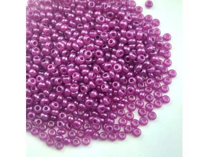 Preciosa rokajl 11/0 fialový vega