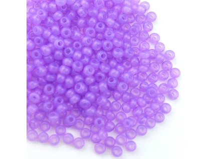 Preciosa rokajl 10/0 fialový opál