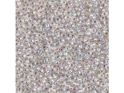 MSB 11/0 Silver Lined Crystal AB