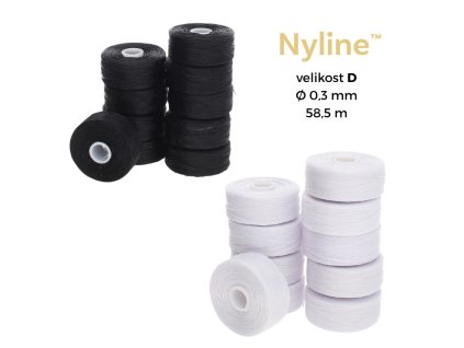 Nyline D korálkovací nit