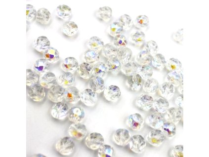 Mačkané ohňovky 8 mm čiré AB