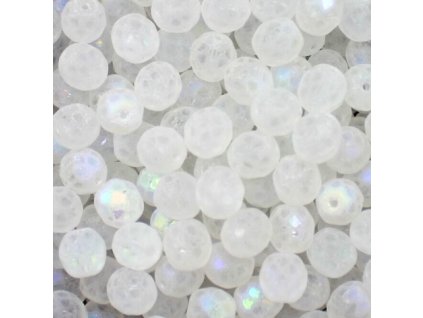 Mačkané ohňovky 8 mm čiré AB matné