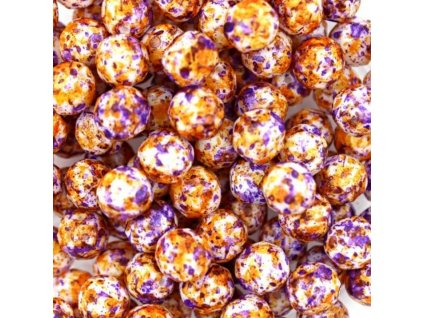 Mačkané ohňovky 8 mm medový třpyt