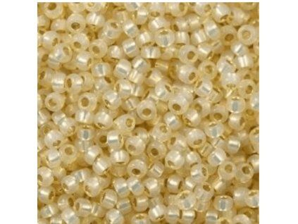 MSB 15/0 Dyed Cream S/L Alabaster