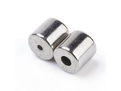 Magnet. zapínání 9x4,5 mm platinové