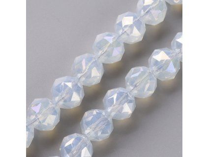 Broušený korálek 10 mm opál AB