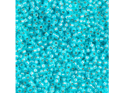 MSB 11/0 Dyed Dk.Rose S/L Alabaster