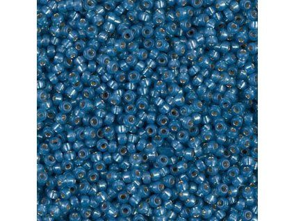 MSB 11/0 Dyed Denim Blue S/L Alabaster