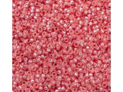 MSB 11/0 Dyed Rose S/L Alabaster