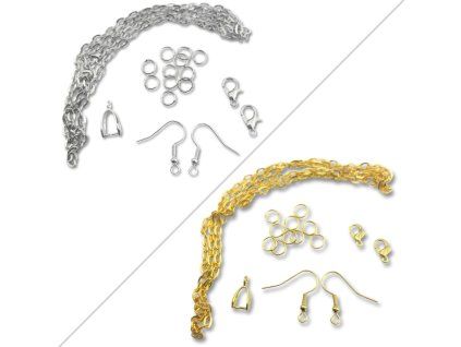 Sada bižuterních komponentů