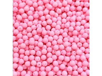 Kuličky 6 mm Bondeli Soft Pink Estrela