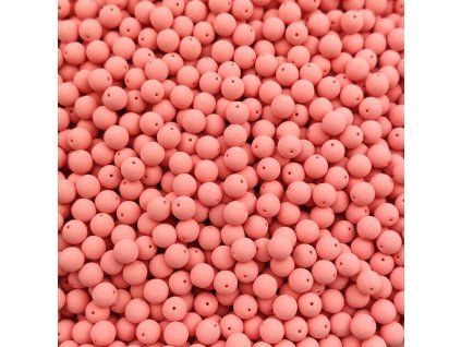 Kuličky 6 mm Bondeli Coral Estrela