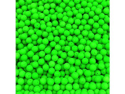 Kuličky 6 mm Neon Green Estrela