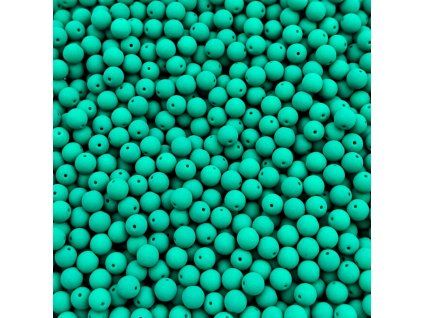 Kuličky 6 mm Neon Petrol Estrela