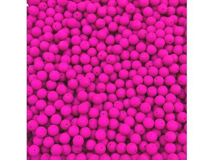 Kuličky 6 mm Neon Violet Estrela