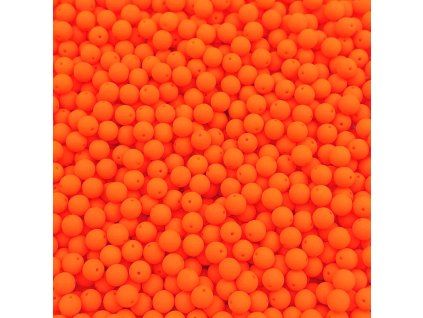 Kuličky 6 mm Neon Orange Estrela