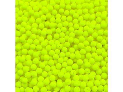 Kuličky 6 mm Neon Yellow Estrela