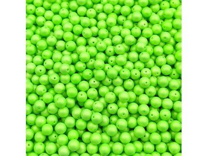 Kuličky 6 mm Blossom Sunny Lime Estrela