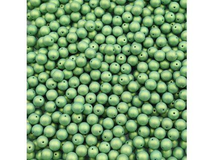 Kuličky 6 mm Blossom Emerald Estrela
