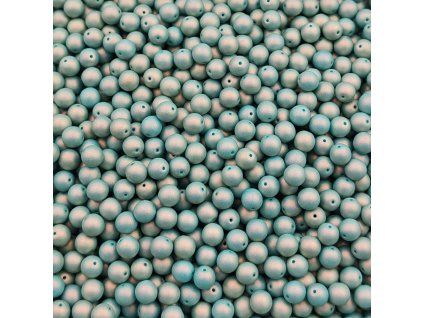 Kuličky 6 mm Blossom Artic Blue Estrela