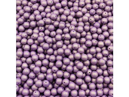 Kuličky 6 mm Blossom Purple Crocus Estrela