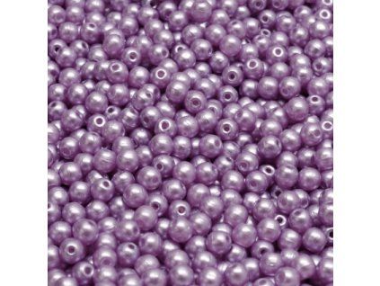 Kuličky 3 mm pastel lila