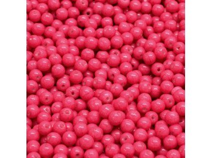 Kuličky 3 mm růžové